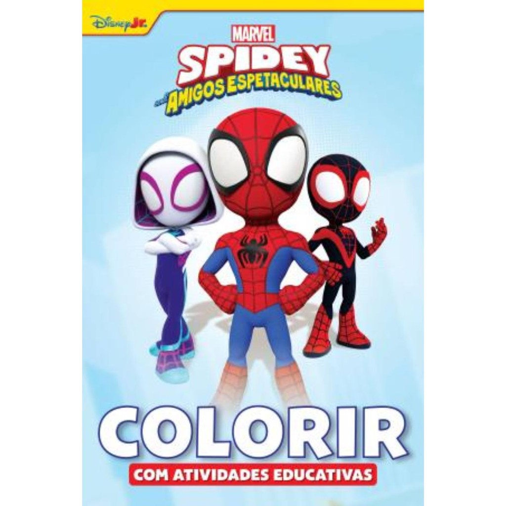 COLORIR ATIVIDADES EDUCATIVAS MARVEL  - SPIDEY - Books & Magazines