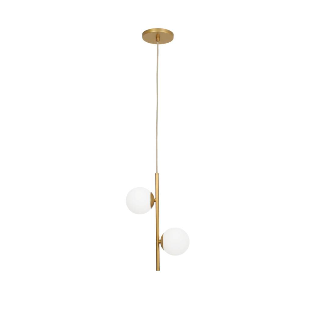 Pendente Jabuticaba Dourado Bola/globo De Vidro.