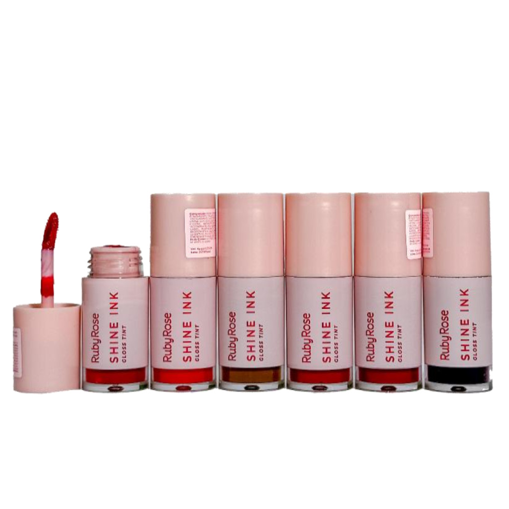 Gloss Labial Tint Shine Ink Linha Rosa HBL6600 Ruby Rose