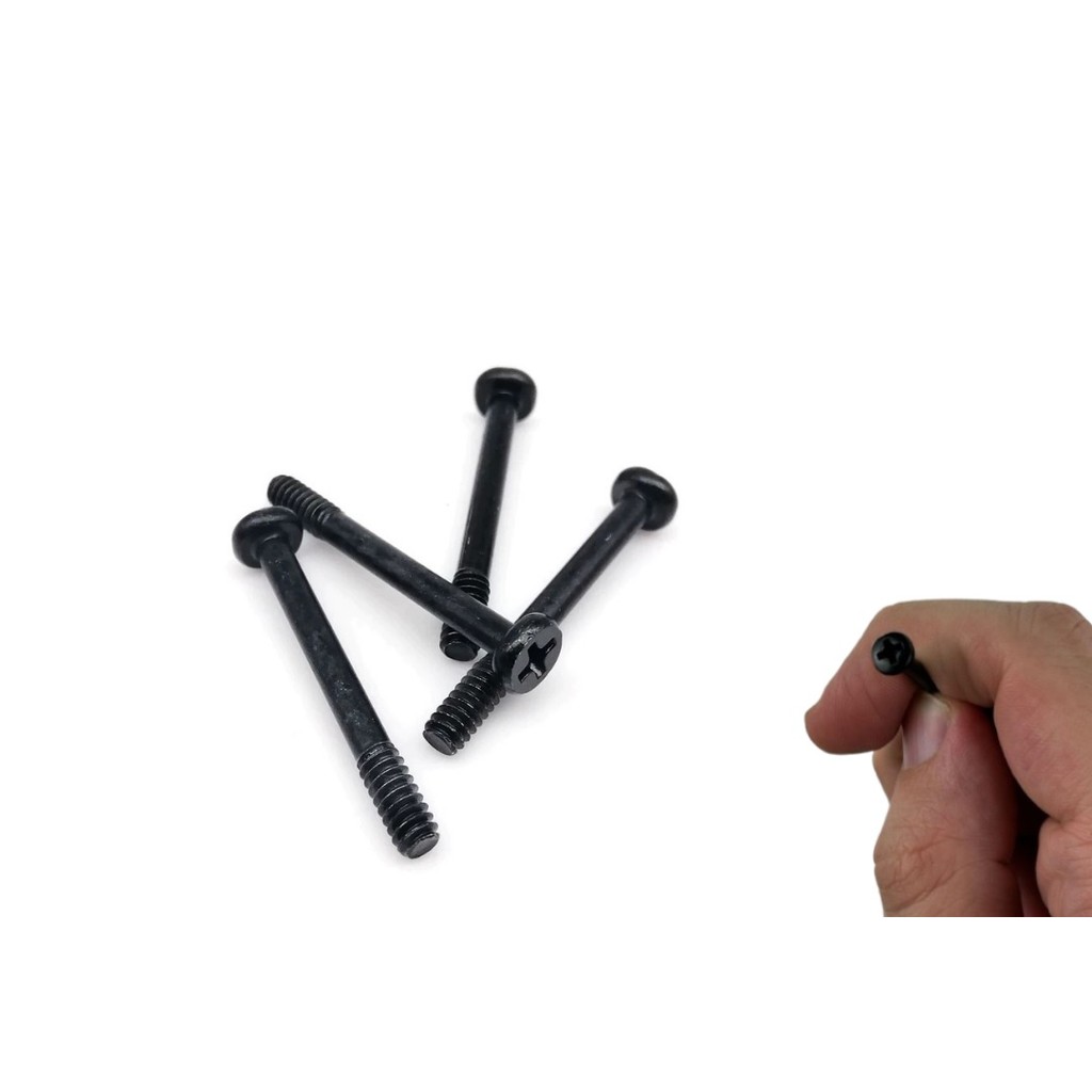 8 Parafusos Preto Para Cooler Fan, Water Cooler Ventoinha no Gabinete Gamer 3cm