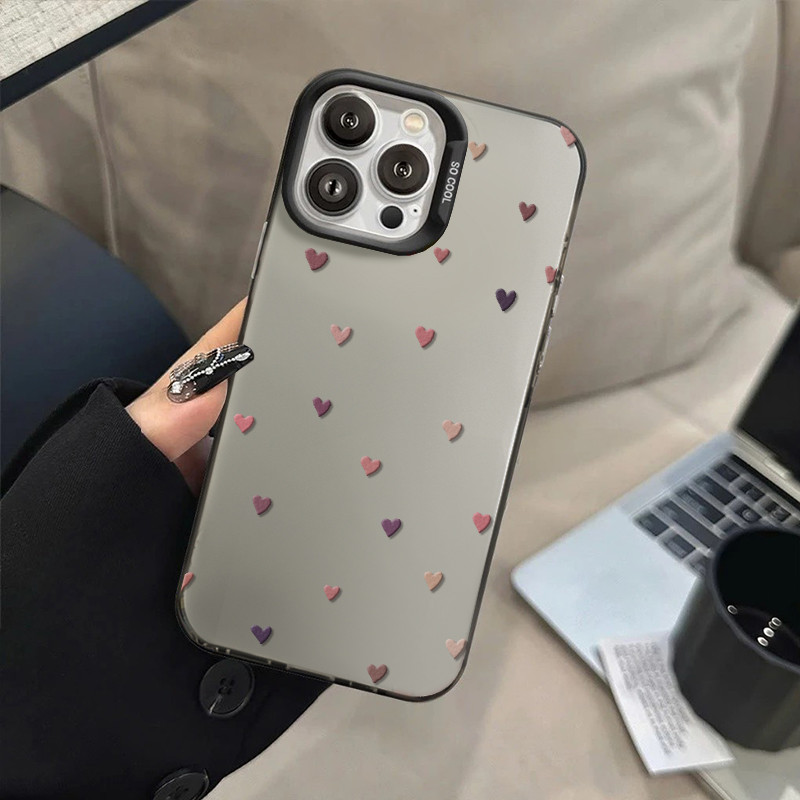 Capinha Capa Resistente A Choques De Gráficos de amor Redmi 12c mi 11 lite x3 x5 13c 9a a2 note 10s 11 12s 13 pro