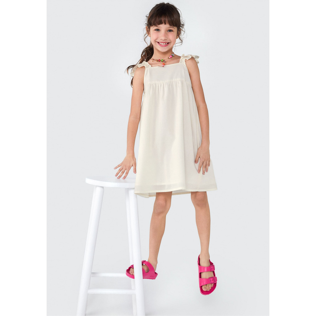 Vestido Curto Infantil Hering Kids