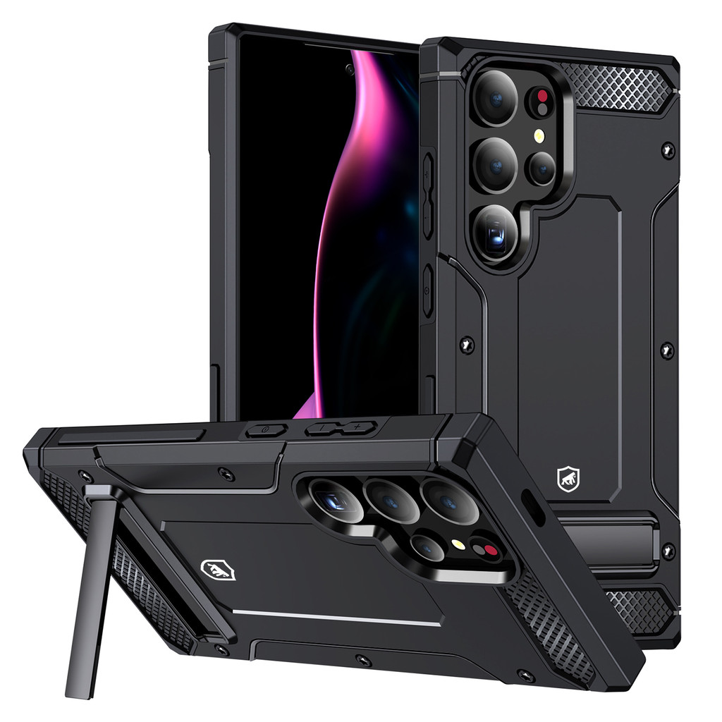 Capa Case Capinha ArmyProof para Samsung Galaxy S24 Ultra - Antichoque Kickstand - Gshield