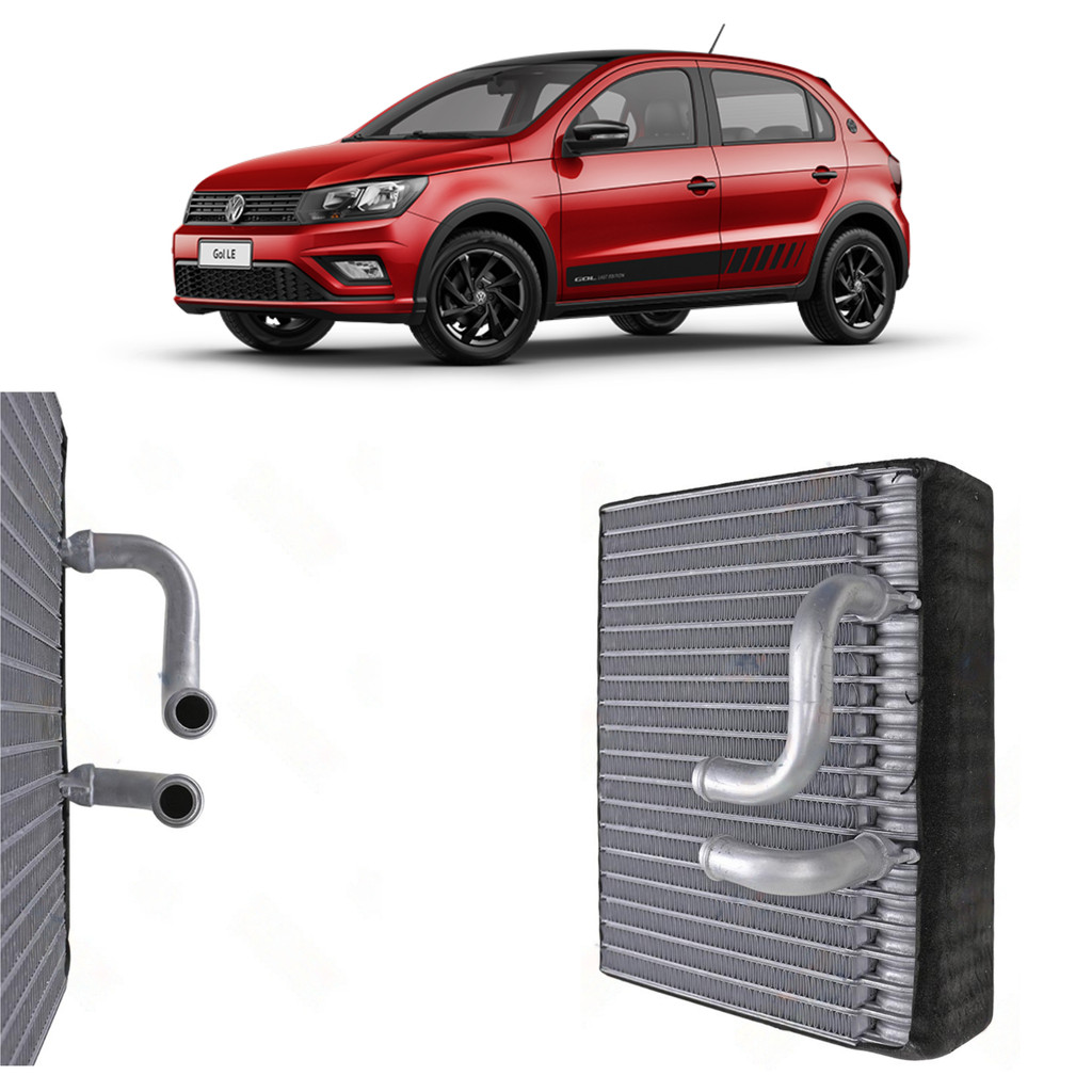 Evaporador VW Gol, Parati, Saveiro G2, G3, G4 1996 a 2007 [Caixa Behr/Valeo]
