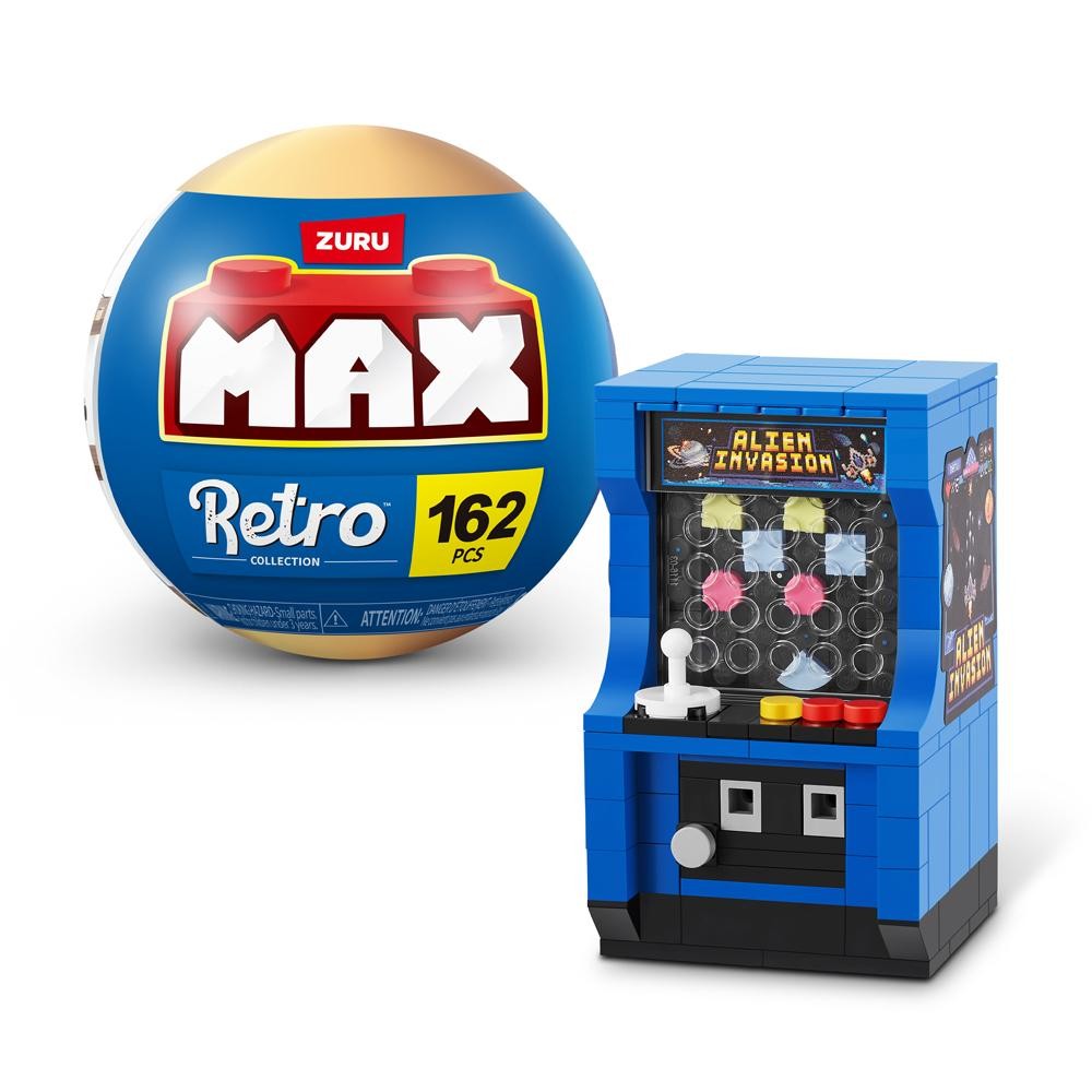 Blocos de Montar Max Premium Retrô - Fliperama 162 pçs - Mom & Baby