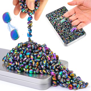 510 Unidades De Massa Magnética , Brinquedos Fidget Para Adultos De Mesa Escritório , Pedras Magnéticas Relaxamento , Cr