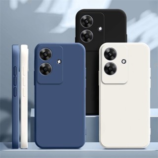 Capa De Telefone Para Realme Note 60 60X Note60 X  Silicone Líquido Proteção De Lente Quadrada Clássico Borda Re em Oferta na Shopee