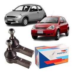 Par Terminal Direção Perfect Ford Ka 1.0 8v 1996 Á 2007