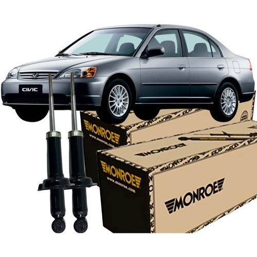 Kit Amortecedor Novo Original Monroe Civic 2001 2006 - Spare Parts and Accessories for Vehicles