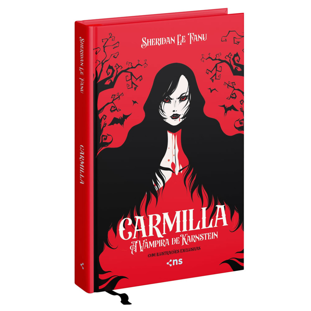 CARMILLA   A VAMPIRA DE KARNSTEIN EDIÇÃO DE LUXO COM ILUSTRAÇÕES EXCLUSIVAS + MARCA PÁGINAS em Oferta na Shopee