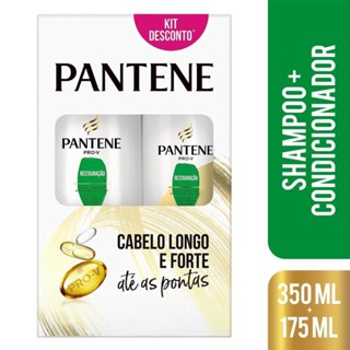 Shampoo Pantene Restauração 350 ml + Condicionador 175 ml em Oferta na Shopee
