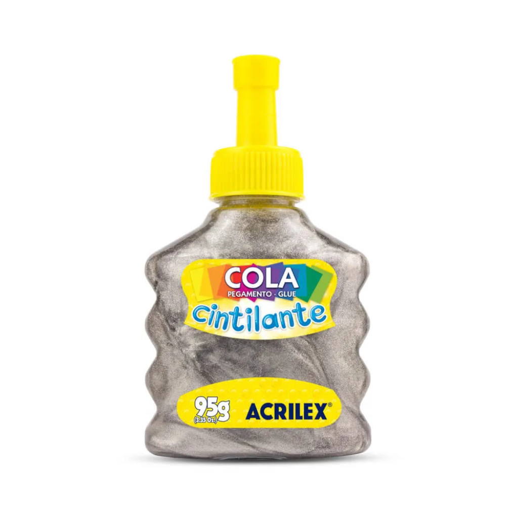 COLA CINTILANTE 95G PRATA   025950533 em Oferta na Shopee