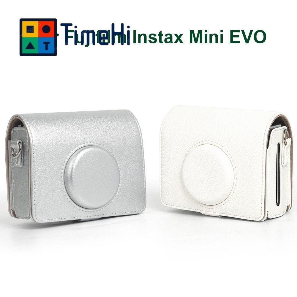 LONTIMEHI Instant Camera , PU Bolsa Portátil De Couro Para Armazenamento , Fotográfica Retro À Prova De Choque Fujifilm Instax mini EVO