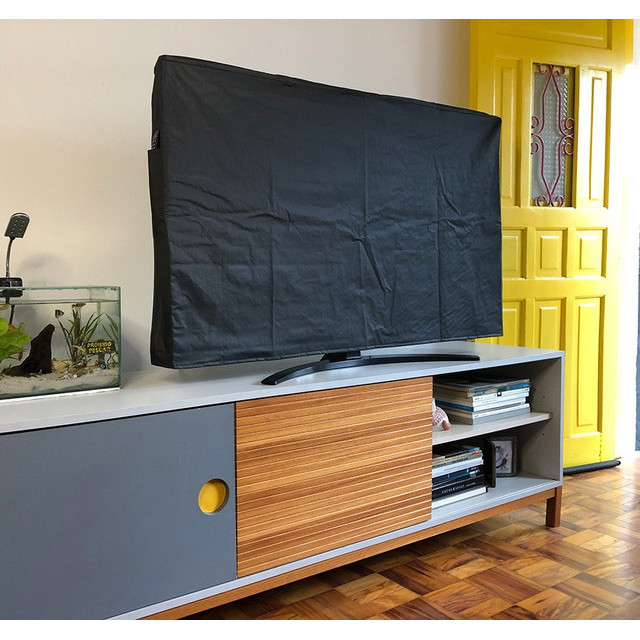 Capa p/ Smart TV AOC 50 Polegadas c/ Porta controle Remoto