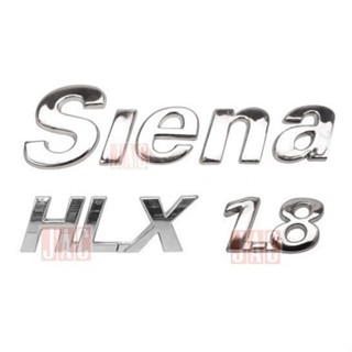 Emblemas Siena Hlx 1.8 - 2005 À 2007 em Oferta na Shopee