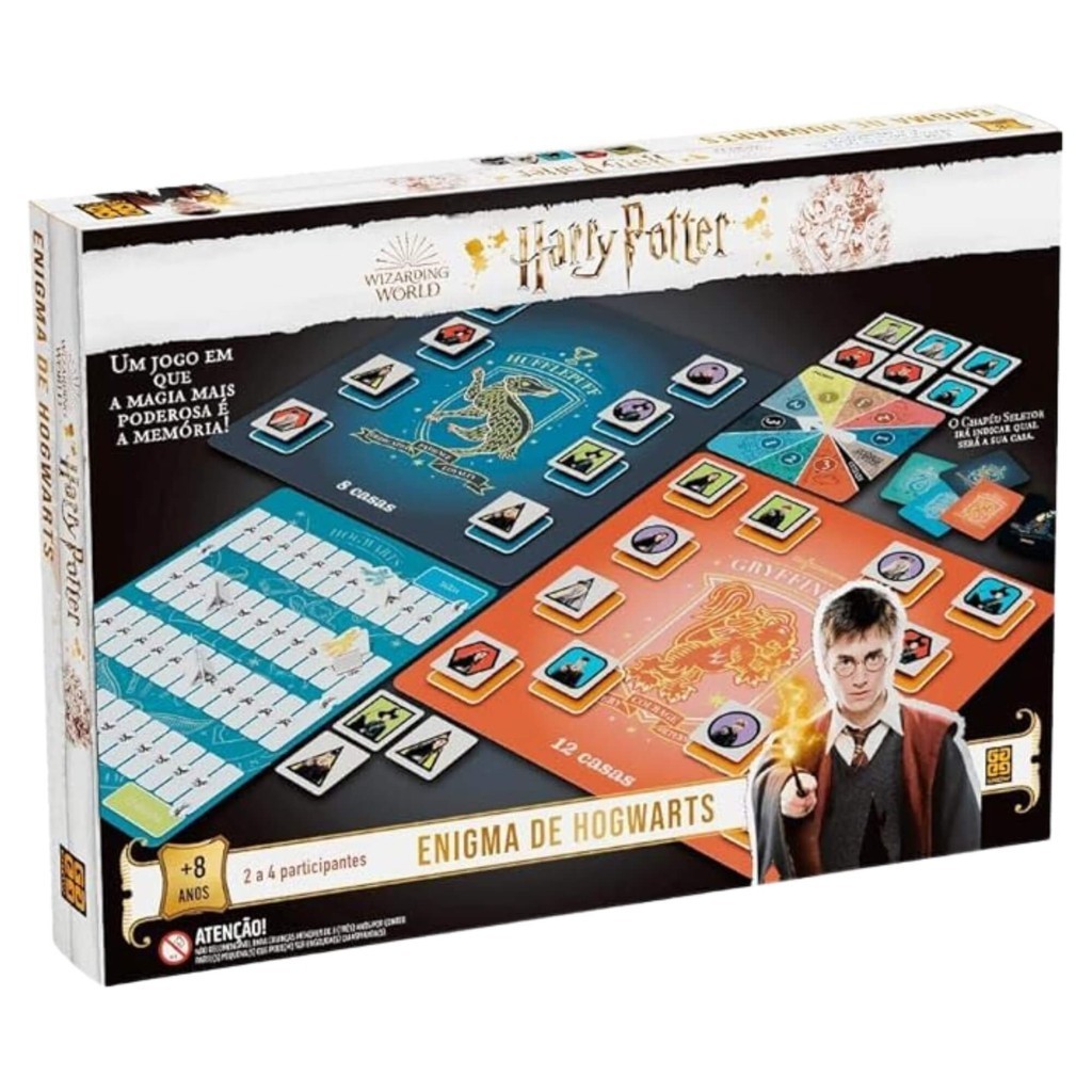 Jogo Enigma de Hogwarts Harry Potter Grow - 03764