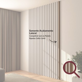 Acabamento Lateral Painel Ripado P11 em Oferta na Shopee
