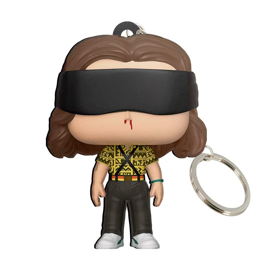 Chaveiro MDF Onze Stranger Things