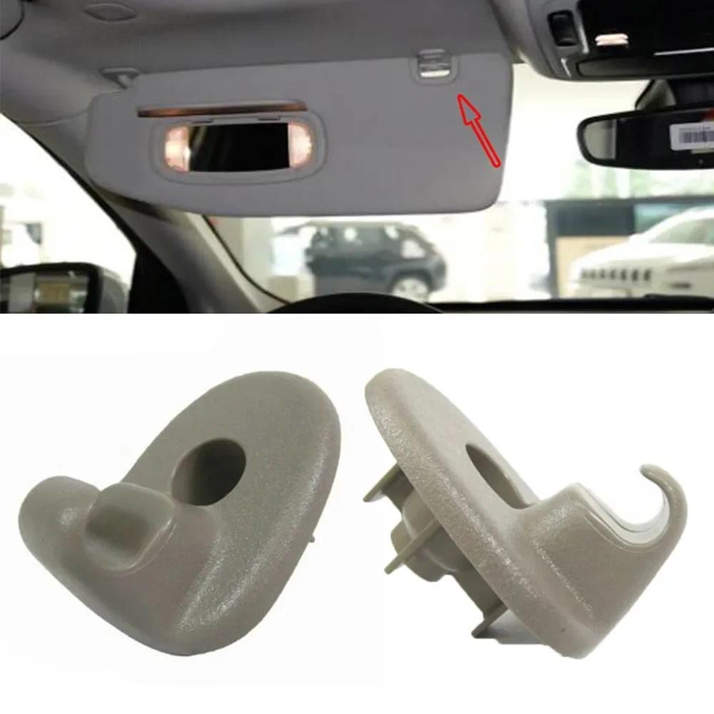 2 Pçs Clipes De Viseira De Sol Gancho Titular Para Jeep Liberty Dodge Nitro Solar Clipe Substituição Retentor Novo