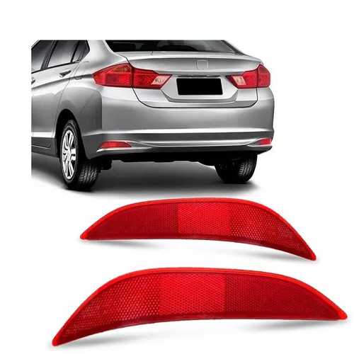 Refletor Parachoque Honda City 14 15 16 17 2015 2016 2017