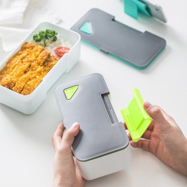 Pote Marmita com Porta Celular Lifestyle 650ml Jacki Design em Oferta na Shopee