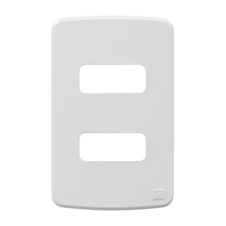 Placa Acabamento 4x2 2 Postos Branco Composé Nobac Weg em Oferta na Shopee