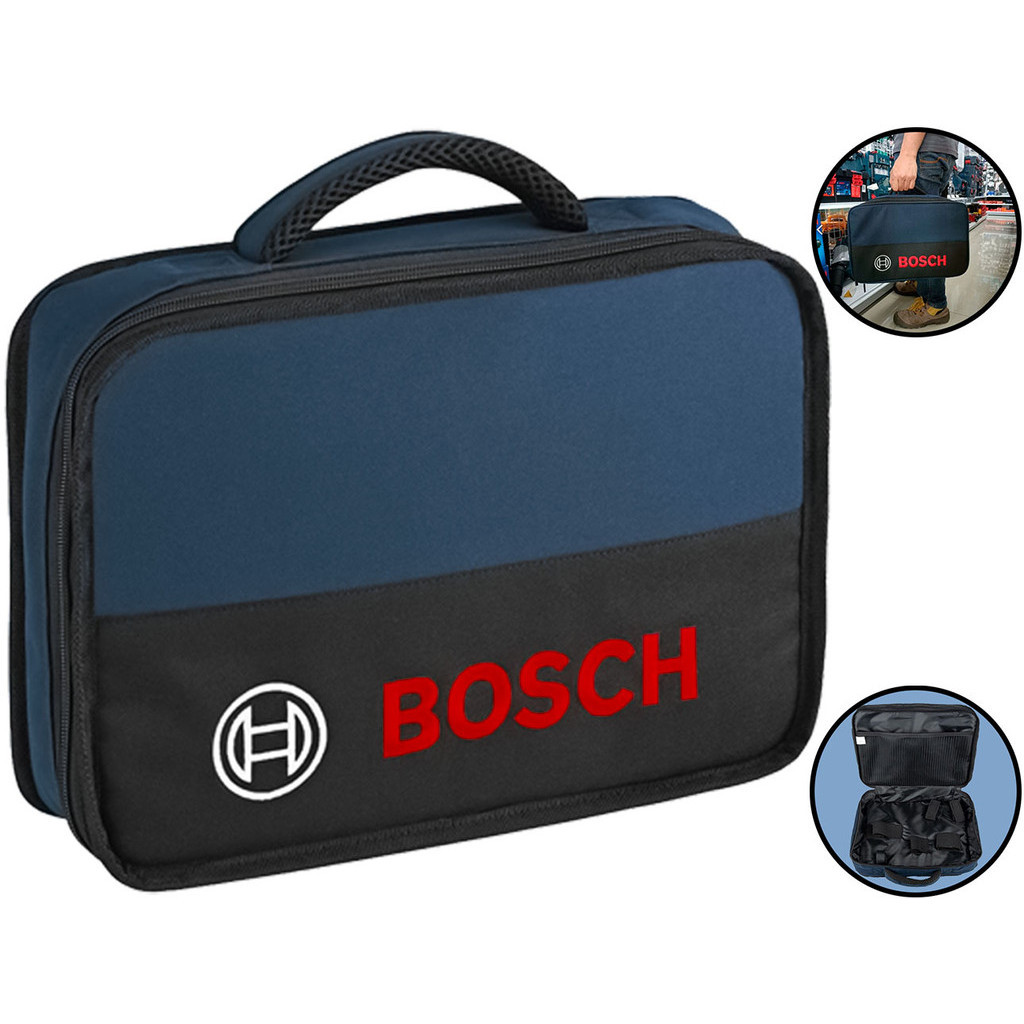 Bolsa Maleta De Transporte Para Ferramentas Softcase Pequena Nylon Reforçada Bosch