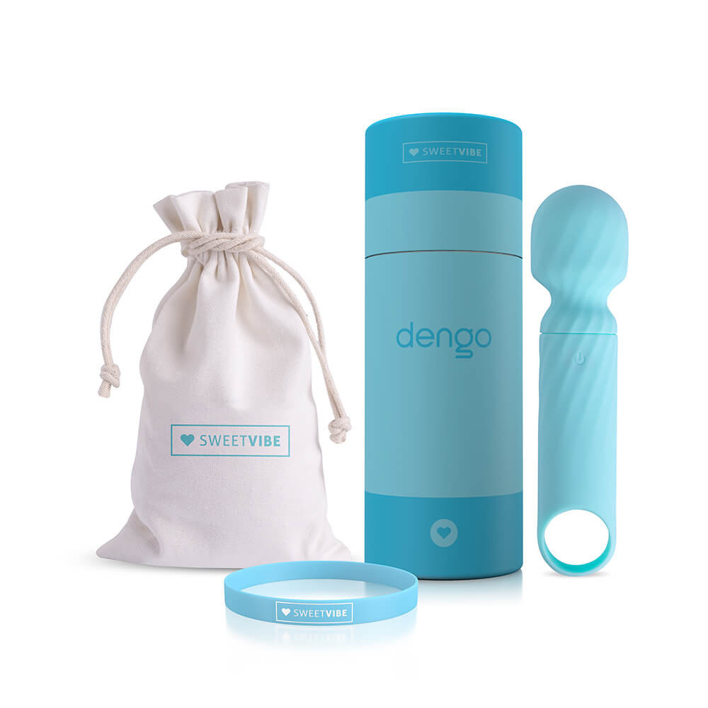 Vibrador Multivelocidade Recarregável Sweet Vibe Dengo Azul