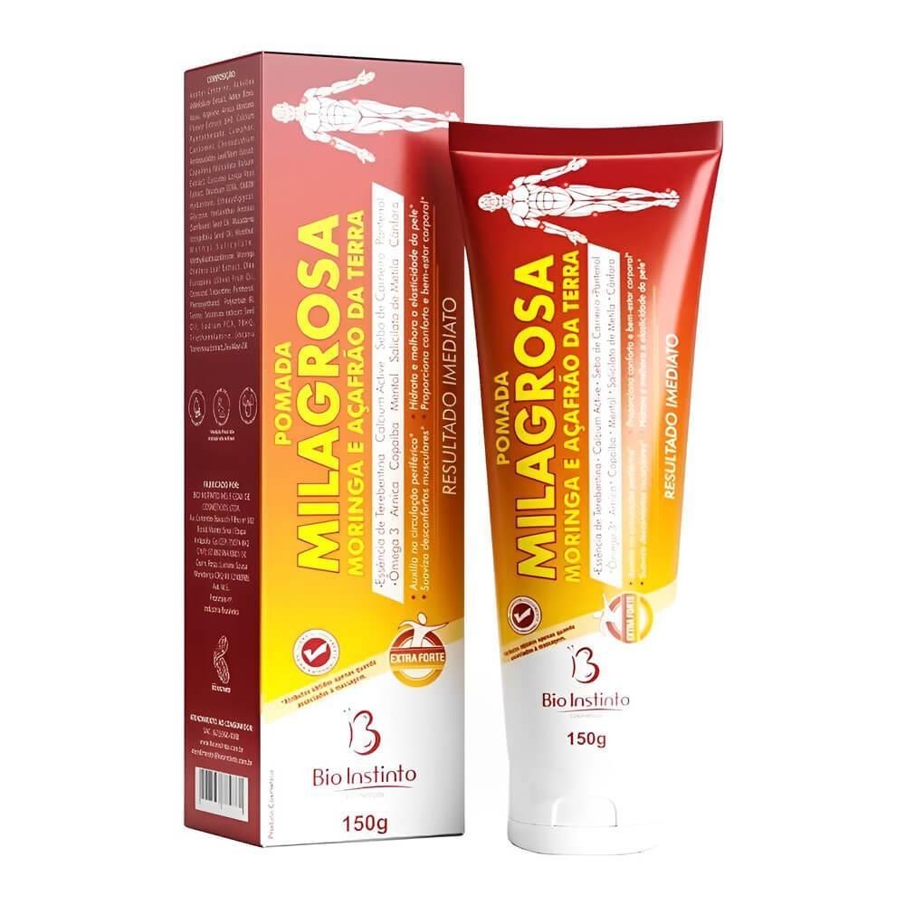 MILAGROSA POMADA MASSAGEADORA COM 150G - Beauty