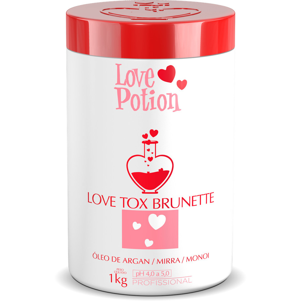 Love Tox Brunette - Redutor de Volume 1Kg - Love Potion