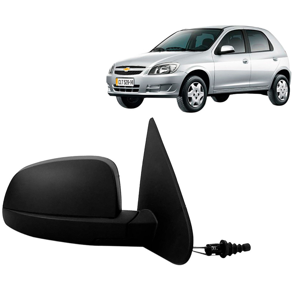 Retrovisor Externo Celta Prisma 07/11 C/ Controle Ld