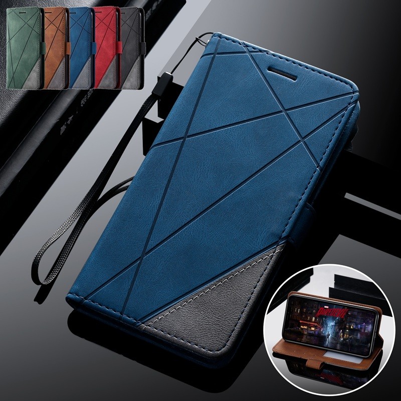 Capa Para Samsung Galaxy A56 A36 A26 A16 A15 A06 A05 A05S A35 A55 A25 A04S A31 A13 A14 A23 A20S A12 Couro Flip Capinha
