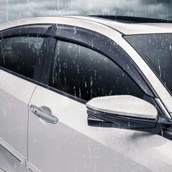 Calha de Chuva Chevrolet Vários Carros TG Poli Defletor Portas Protetor Janelas