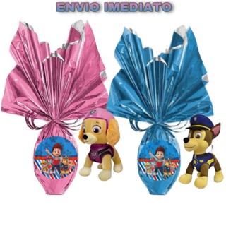 Kit Ovo De Páscoa + Pelucia Patrulha Canina 250g Chase Skye Rocky Marshall Zuma Rubble Rocky Envio Rapido em Oferta na Shopee