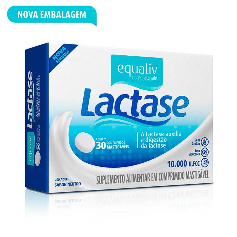 Lactase 10.000 FCC - 30 Comprimidos em Oferta na Shopee