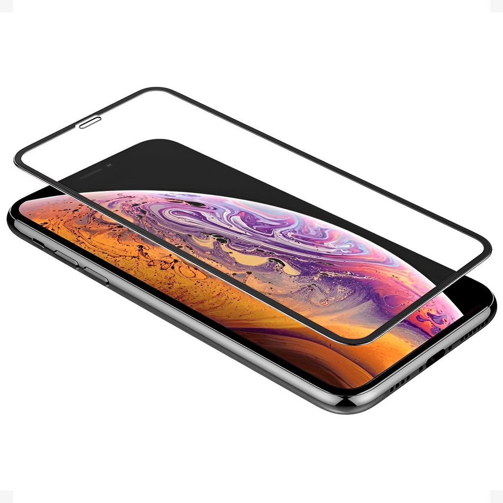 Película de Vidro 3d Para iPhone Protetora Transparente