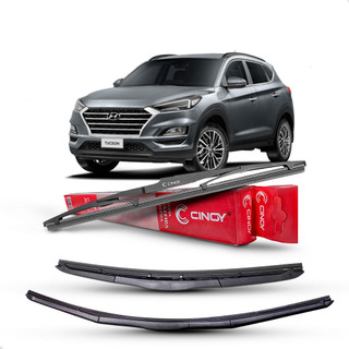Kit 3x Palheta Limpador Para-brisas New Tucson 2017 2018 2019 2020 2021 2022 2023 2024 em Oferta na Shopee