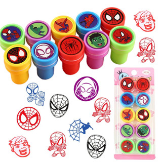 Selo De Natal 10/20/30pcs Selos Do Homem-Aranha Favores De Festa Presentes De Aniversário Para Crianças Enchimentos De S em Oferta na Shopee