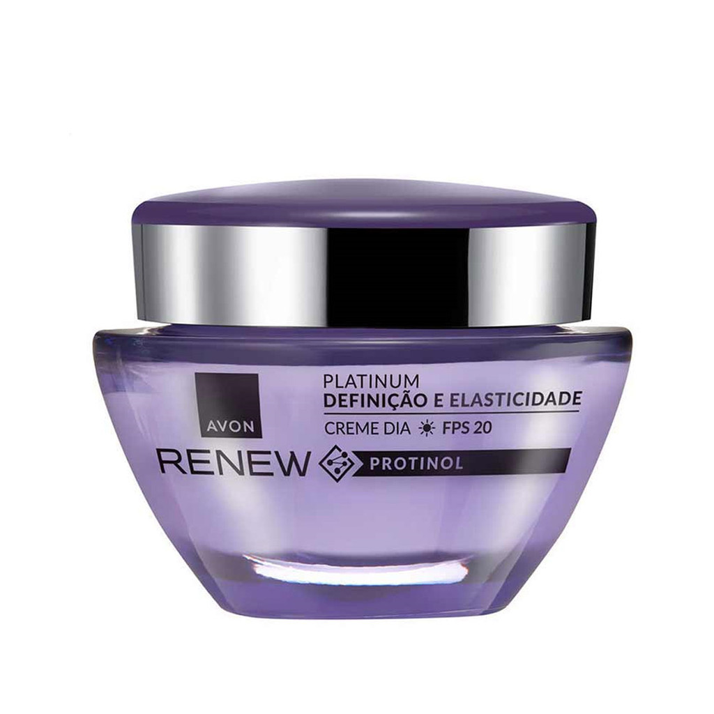 Renew Platinum Dia Creme Facial  Anti-idade Avon Anti-rugas