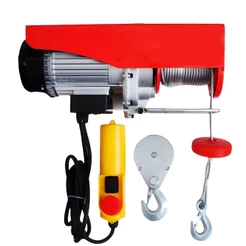 Mini Talha Elétrica 6 a 12 Metros 400 a 800kg 1450w
