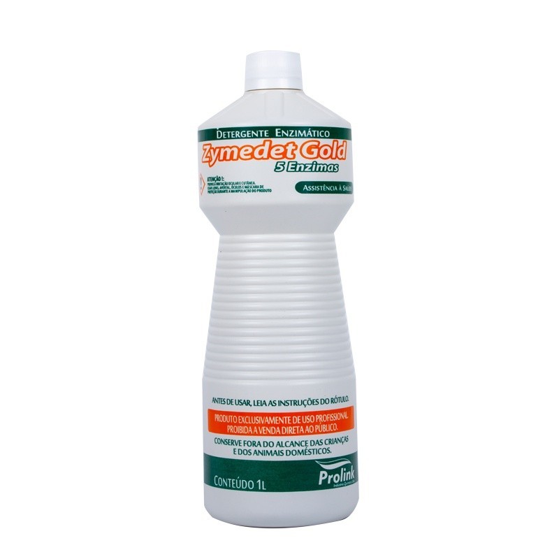 DETERGENTE ENZIMATICO 5 ENZIMAS ZYMEDET GOLD 1000 ML PROLINK
