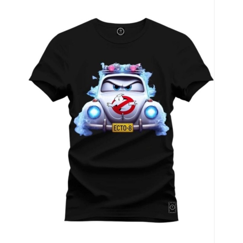 camiseta plus size CARRO fusca CAÇA FANTASMA estampa dtf 100%algodao