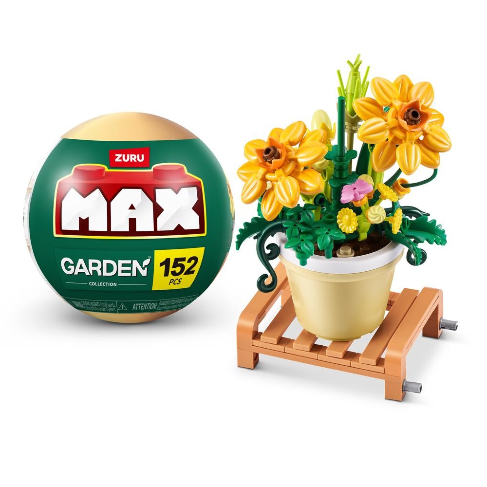 Blocos de Montar Max Premium Garden - Cosmos 152 pçs em Oferta na Shopee