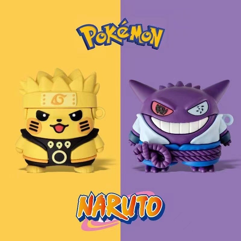 Para Airpods 4 Pro 3 2 1 Caso De Fone De Ouvido Personalidade Gengi Naruto