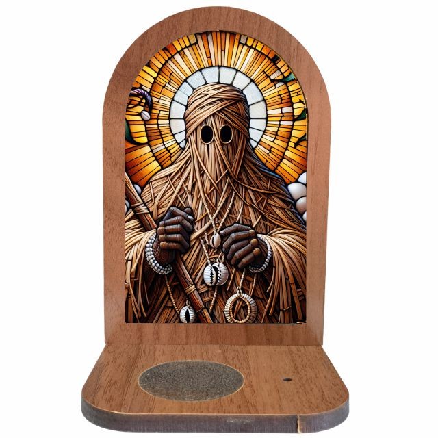 Altar Congá Omulú - Arte Estilo Vitral