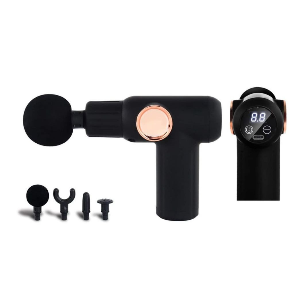Kit Mini Massageador Pistola Eletrico UBS 4 Massageadores