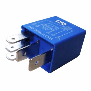 Míni Relé Auxiliar - Uso Geral - 12V - DNI 0136 em Oferta na Shopee