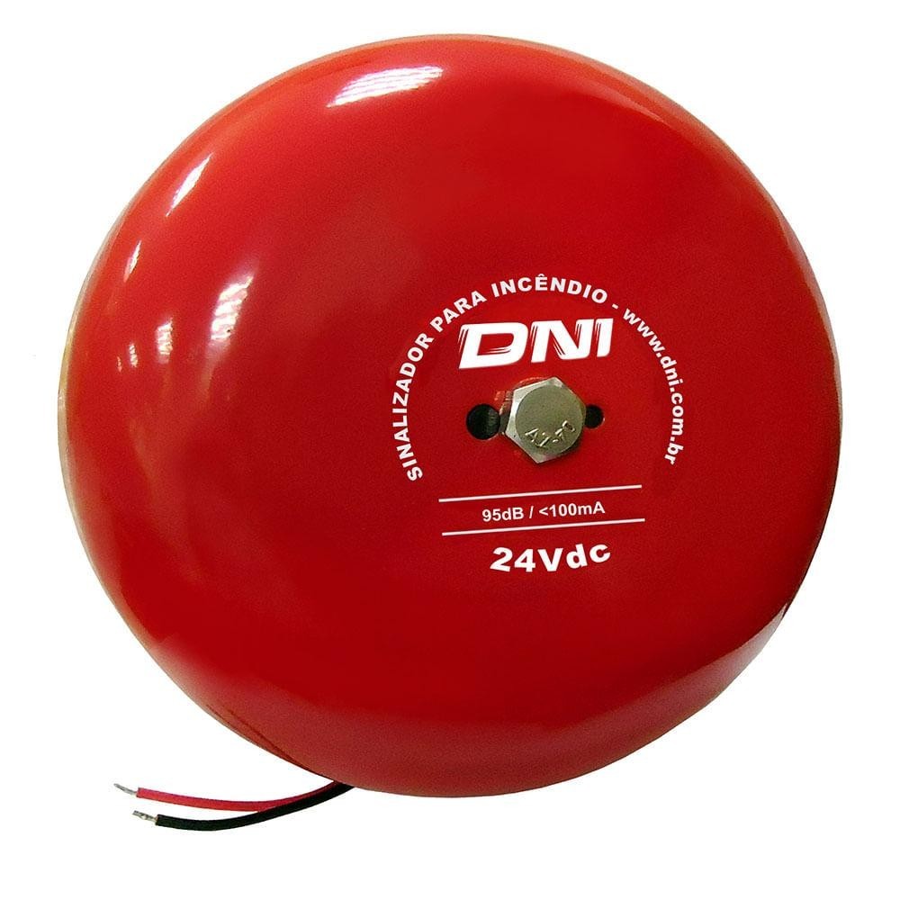 Sirene Escolar Tipo Gongo 24V - DNI 6348 em Oferta na Shopee