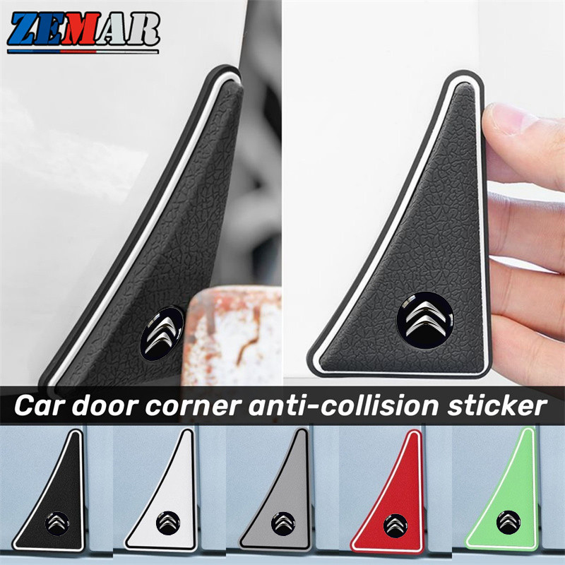 2Pcs Canto Da Porta Do Carro Citroen Anti-Colisão Autocolante Proteção Borda Protetor Contra Arranhões Para c4 c5 c3 Aircross e-c4 DS5 DS7