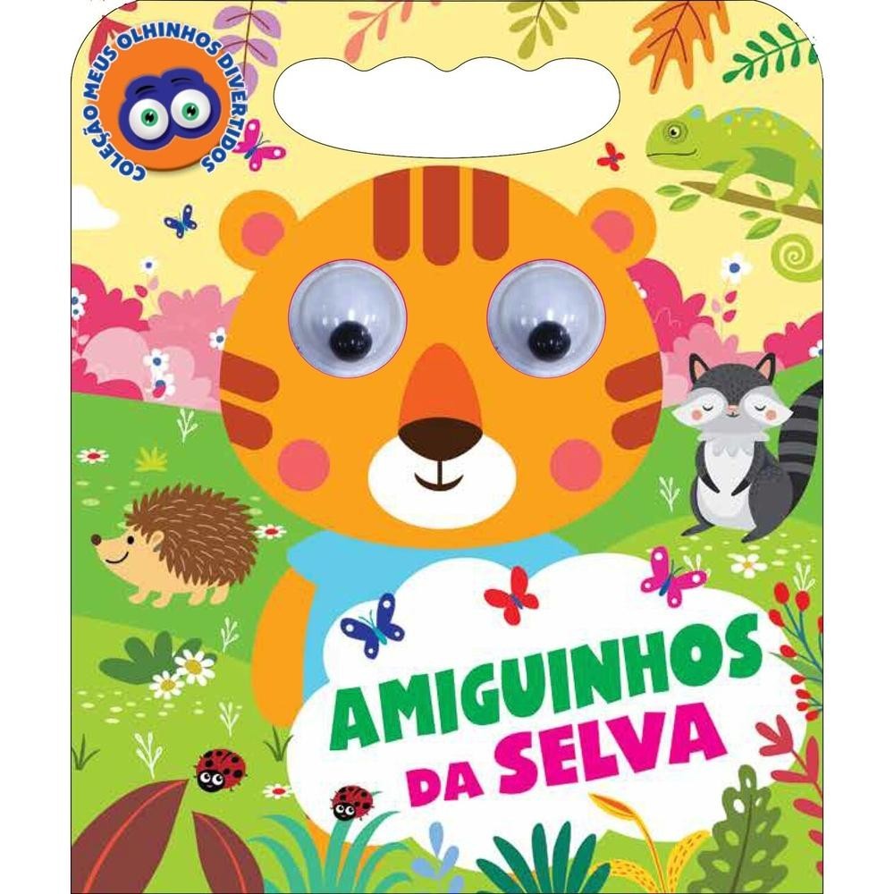 Coleção Meus Olhinhos Divertidos - Amiguinhos da Selva - Books & Magazines